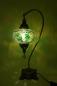 Preview: Mosaiklampe grün, türkische Lampe grün